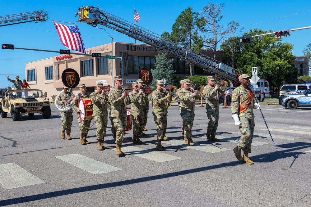 77th Army Band, FCOE CG participate in parade