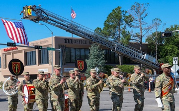 77th Army Band, FCOE CG participate in parade