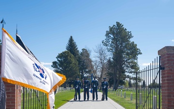 90 MW hosts &quot;Flags In&quot; ceremony