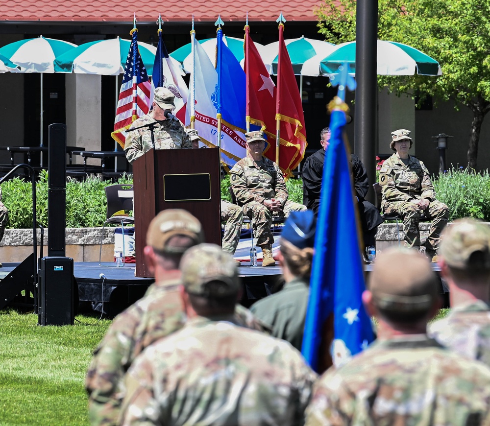 Airmen represent 132d Wing during TAG Command Retreat