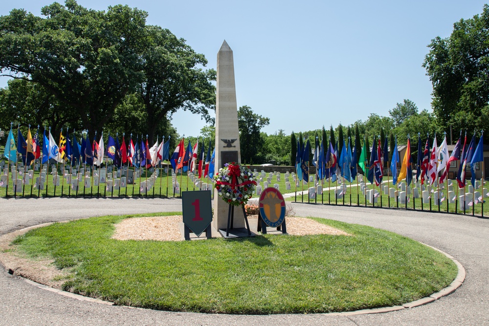 1st Infantry Division Hosts the 2024 Memorial Day Ceremony