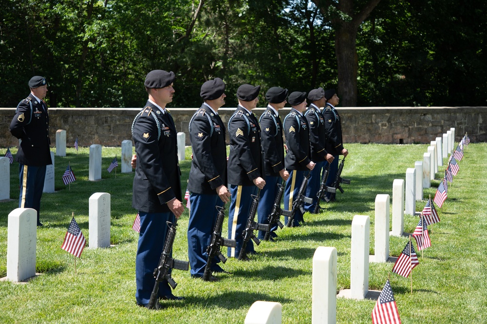 1st Infantry Division Hosts the 2024 Memorial Day Ceremony