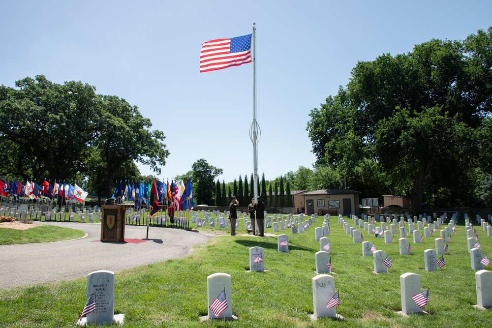 1st Infantry Division Hosts the 2024 Memorial Day Ceremony