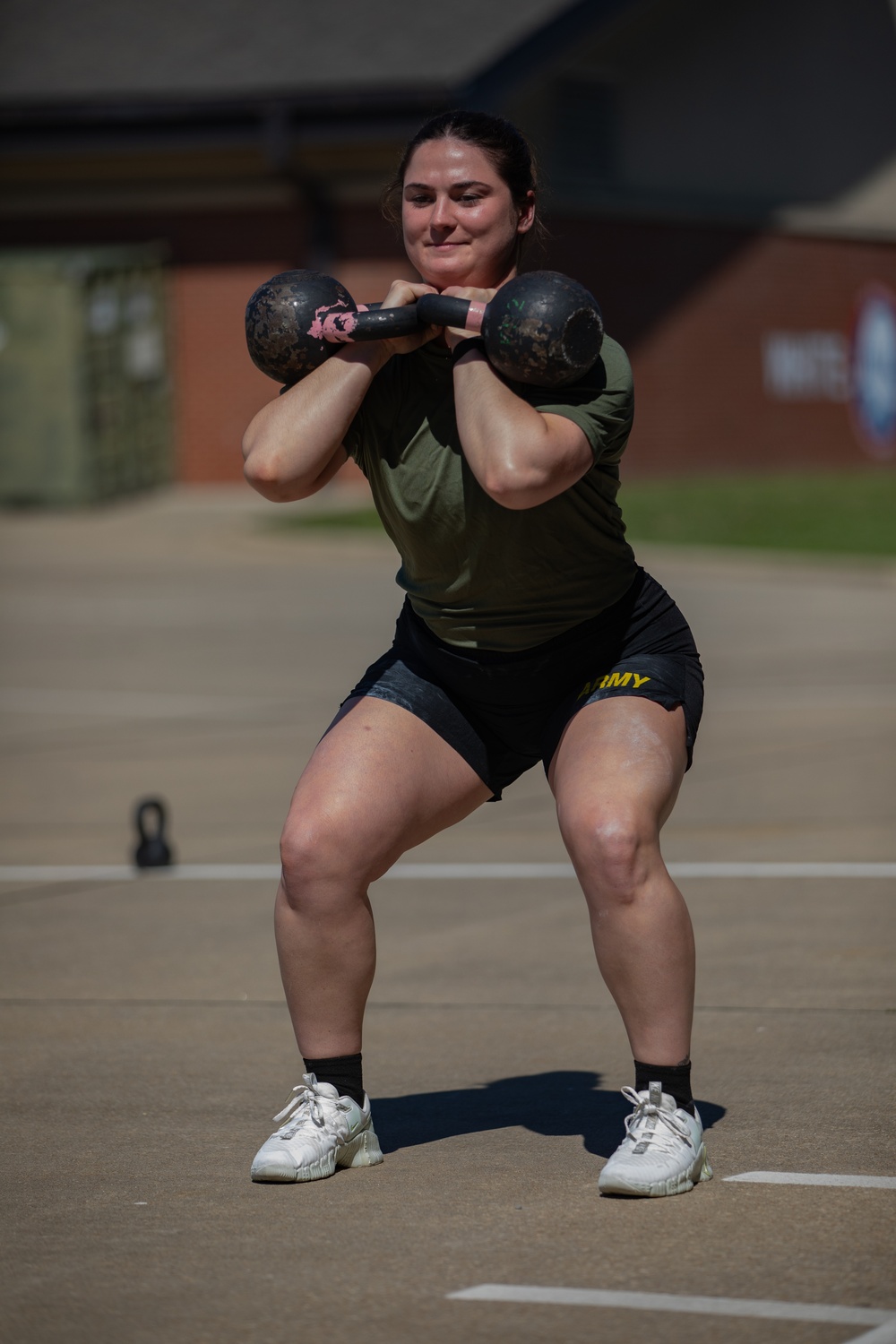 Paratroopers take part in 'Strongest All American' Weightlifting Competition during AAW24