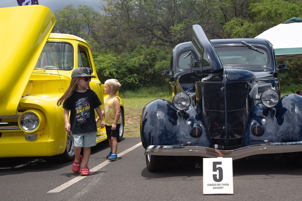 Morale Welfare and Recreation Host an Open Base Car Show at Pacific Missile Range Facility