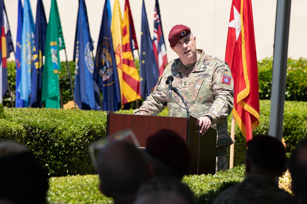 82nd Airborne Division honors fallen during Memorial Ceremony at AAW24