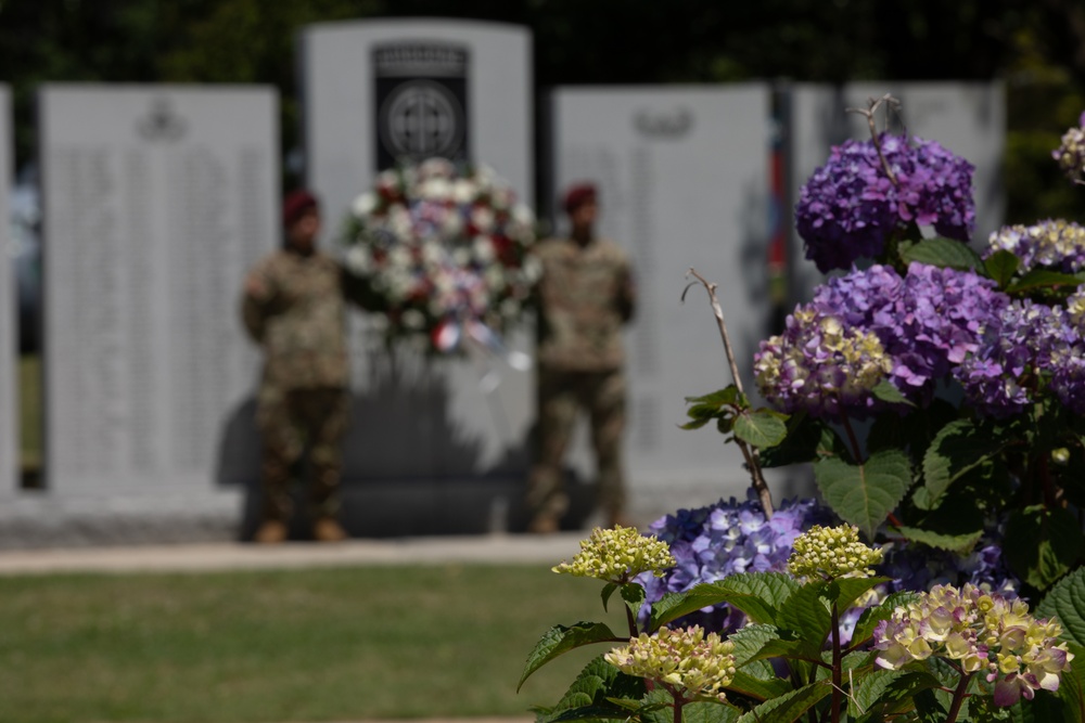 82nd Airborne Division honors fallen during Memorial Ceremony at AAW24