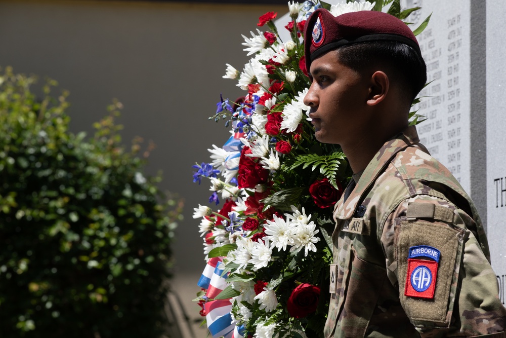 82nd Airborne Division honors fallen during Memorial Ceremony at AAW24