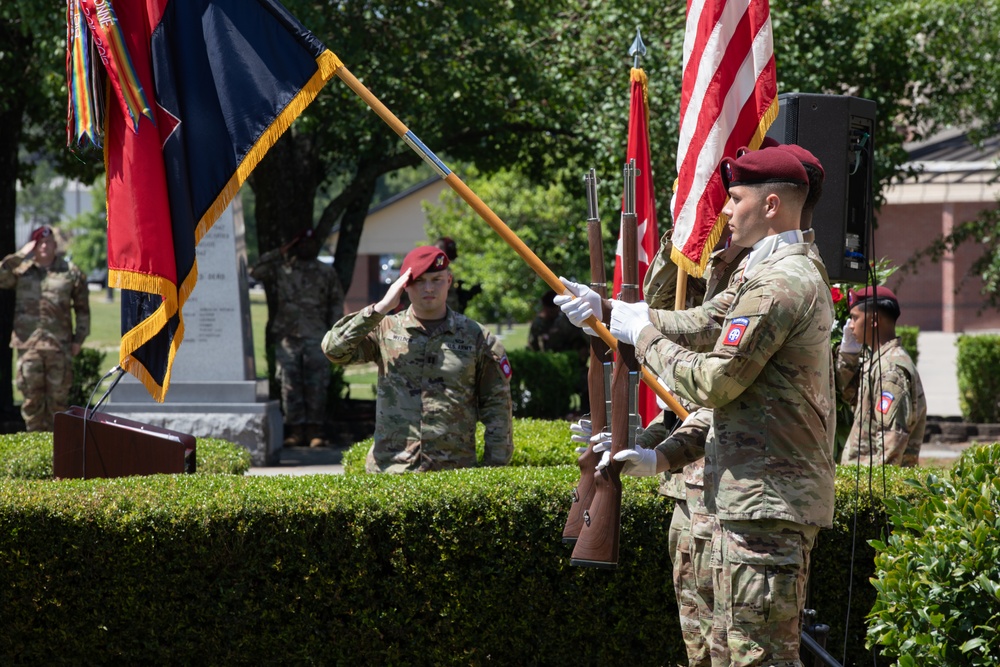 82nd Airborne Division honors fallen during Memorial Ceremony at AAW24