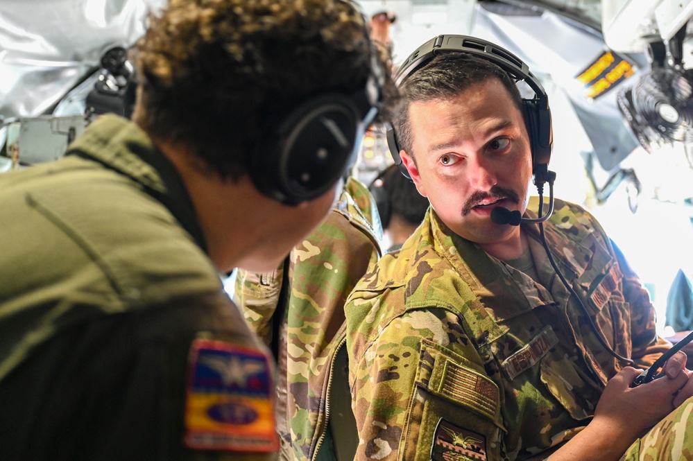 Instructor in-flight refueling specialists train Airmen for FAFB critical mission set