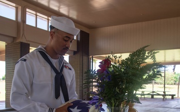 Pacific Missile Range Facility Honor Guard Conducts Funeral Honors