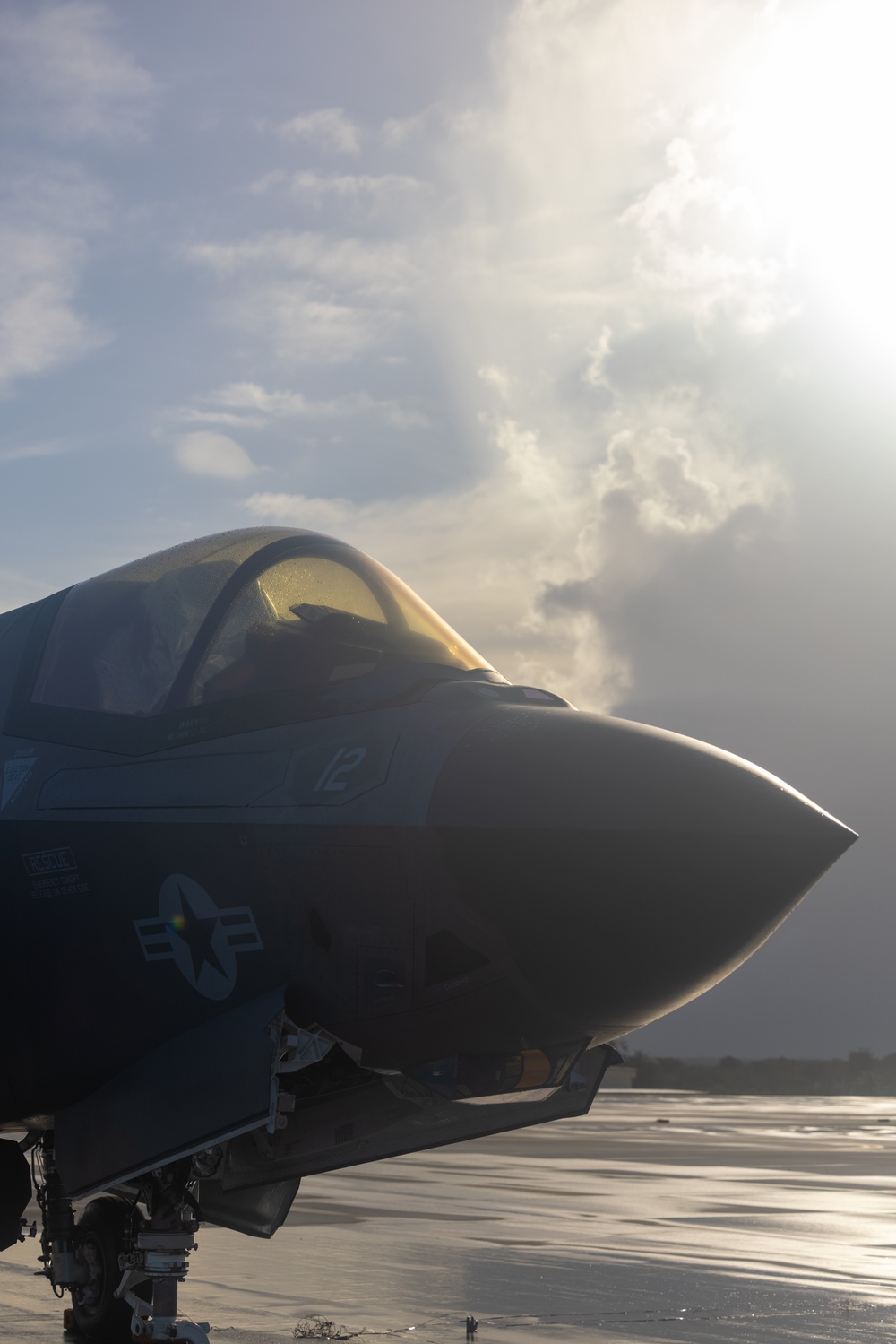 Green Knights and the Fighting Bengals conduct aerial training at Andersen Air Force Base