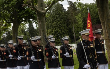 The 106th Anniversary of the battle of Belleau Wood Ceremony