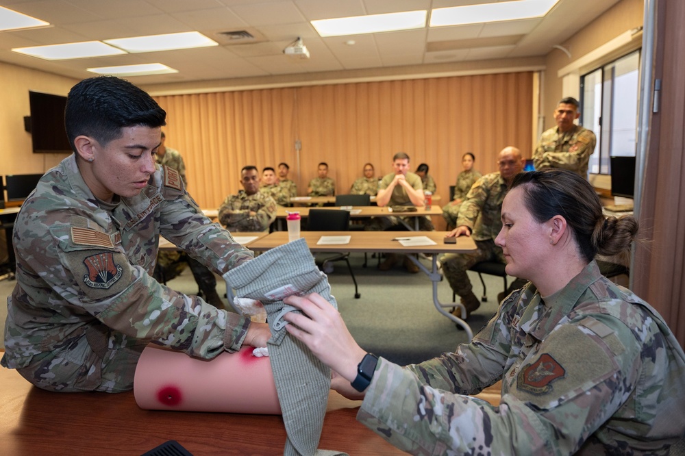 48th APS learns lifesaving skills for combat