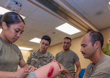 48th APS learns lifesaving skills for combat