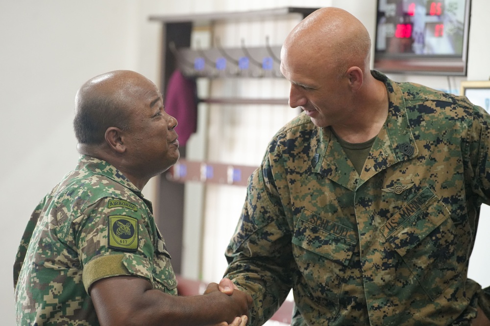 Tiger Strike 24: 15th MEU, Royal Malay Regiment Host Key Leader Engagement