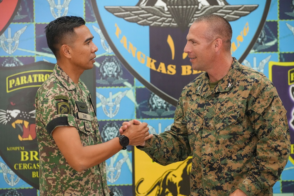 Tiger Strike 24: 15th MEU, Royal Malay Regiment Host Key Leader Engagement