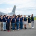 The F-16 Viper Demonstration Team perform at the Red, White and Blue Air Show