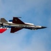 The F-16 Viper Demonstration Team perform at the Oregon International Air Show