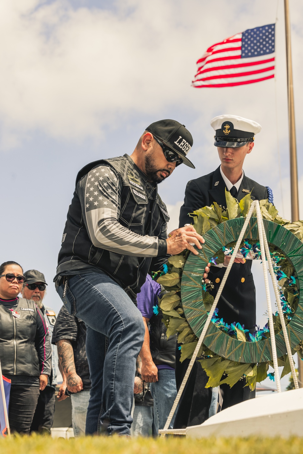 Community Honors Fallen Heroes on Memorial Day at Guam Veterans Cemetery