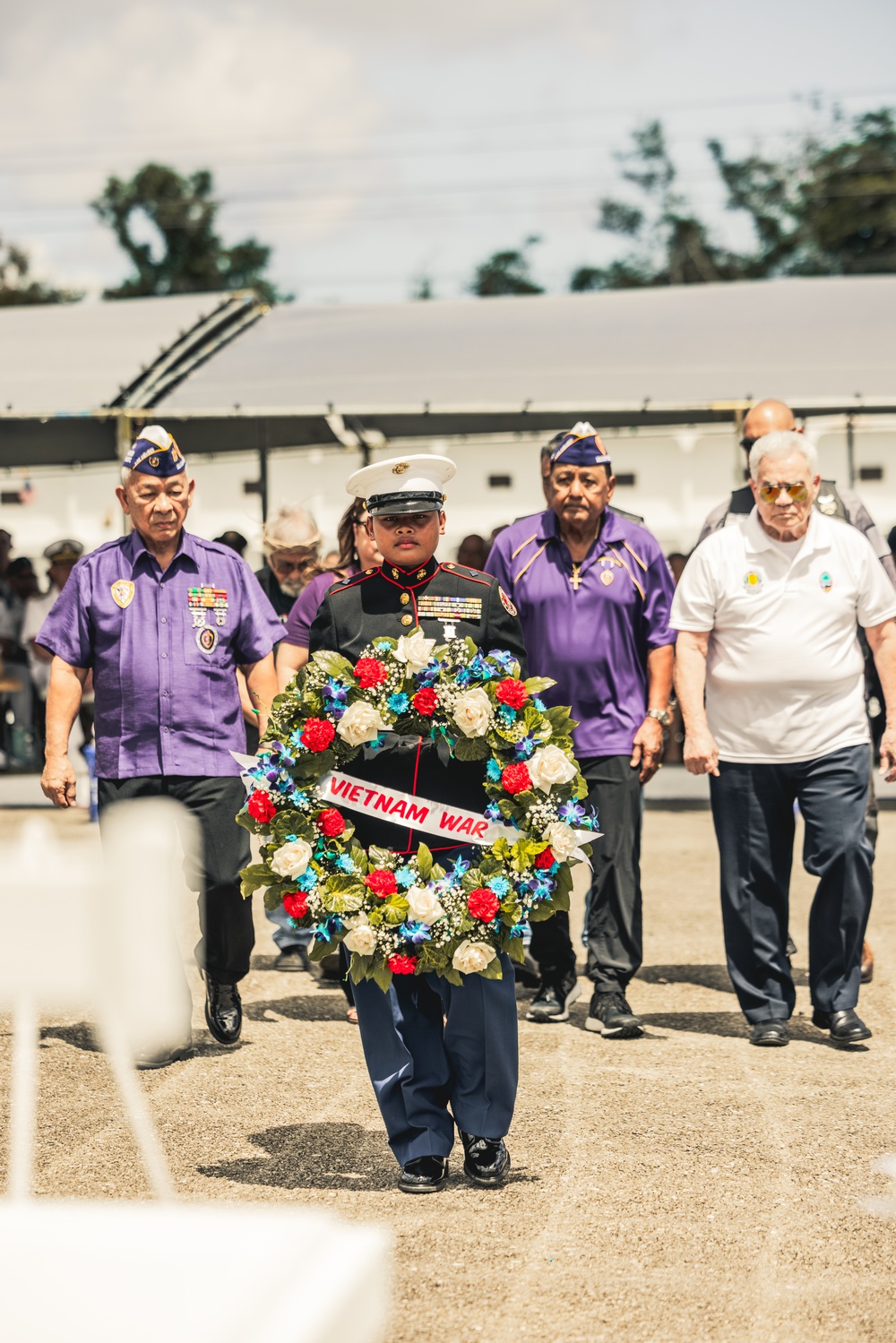 Community Honors Fallen Heroes on Memorial Day at Guam Veterans Cemetery