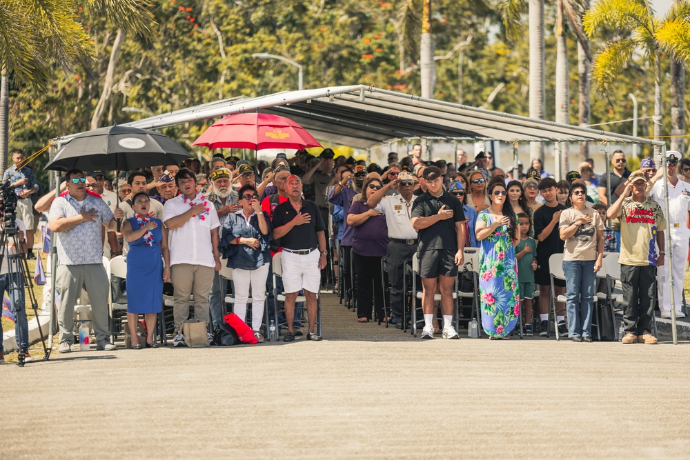 Community Honors Fallen Heroes on Memorial Day at Guam Veterans Cemetery