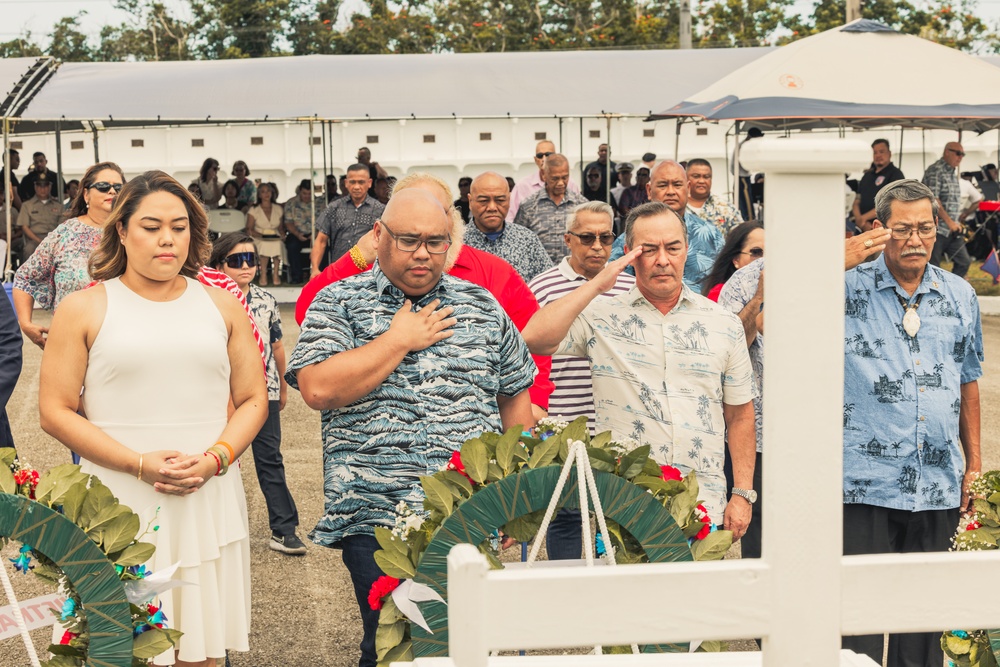 Community Honors Fallen Heroes on Memorial Day at Guam Veterans Cemetery