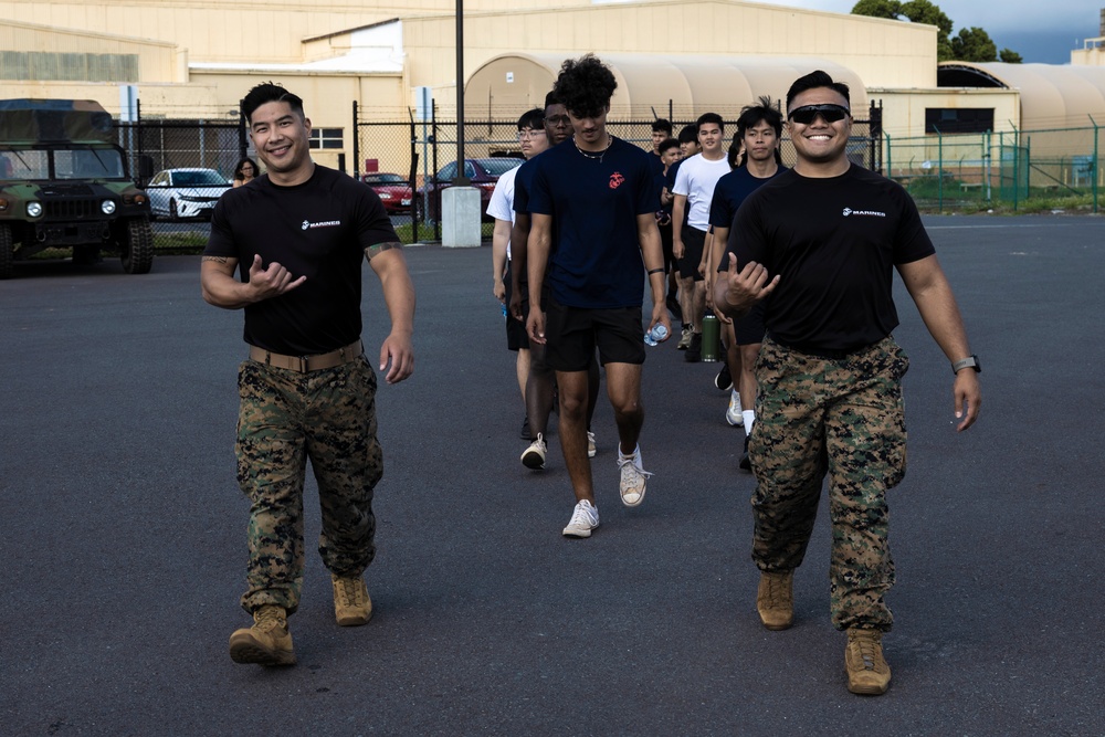 Inspiring Our Future: Oahu Poolees Visit MCBH