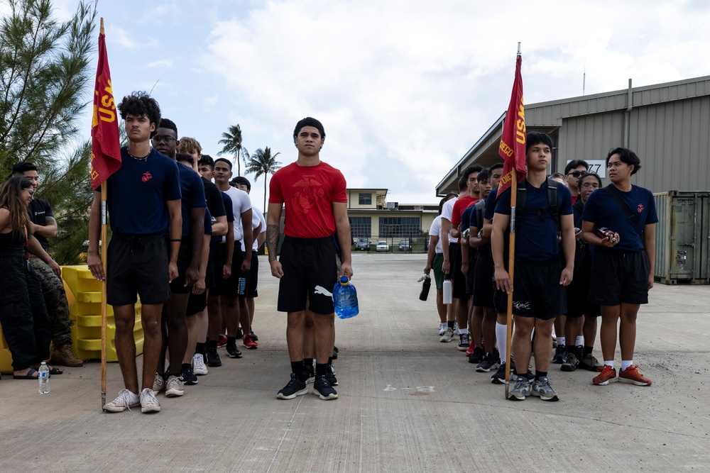 Inspiring Our Future: Oahu Poolees Visit MCBH