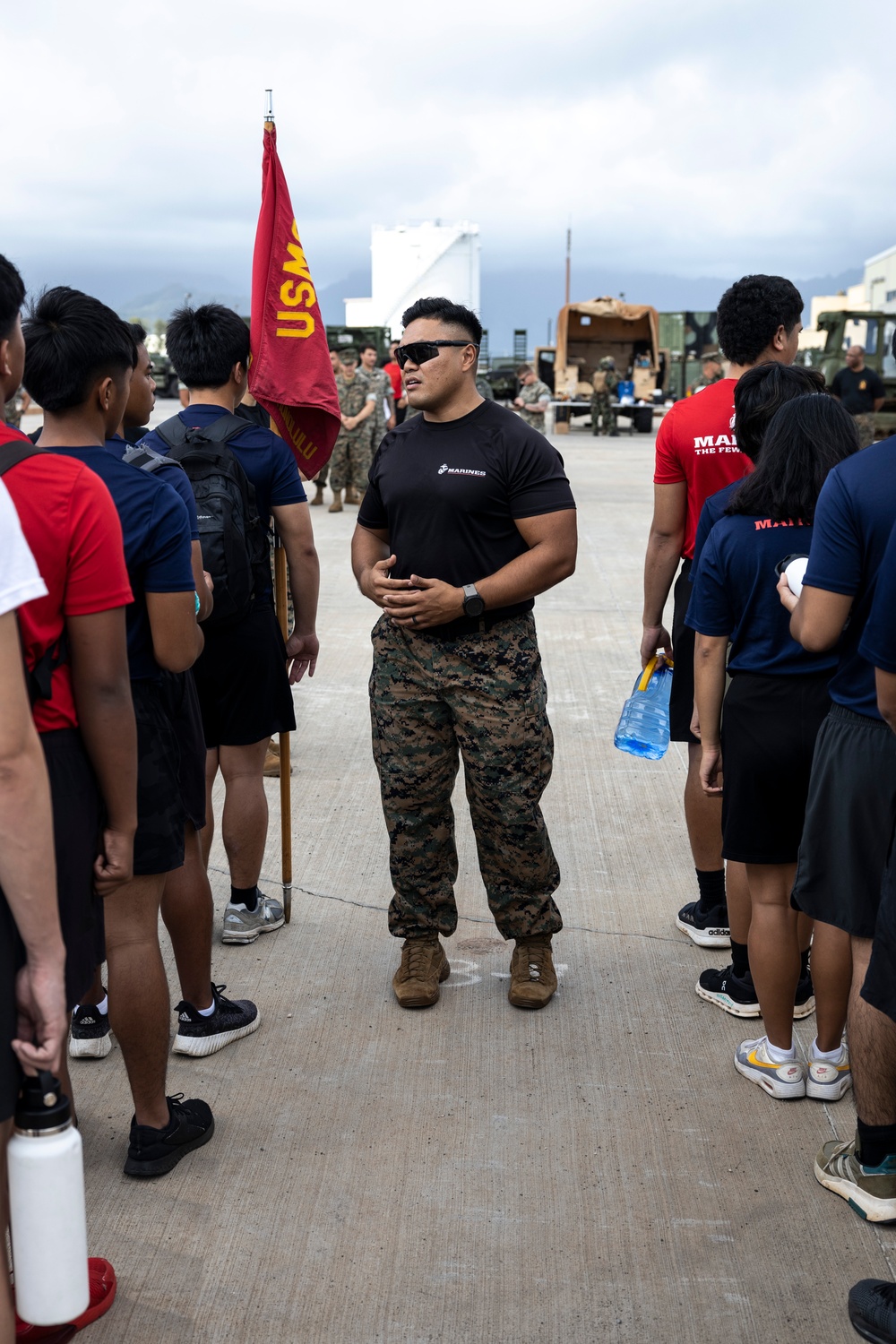 Inspiring Our Future: Oahu Poolees Visit MCBH