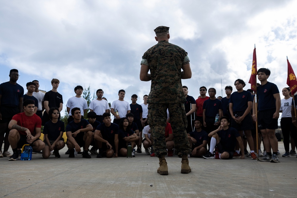 Inspiring Our Future: Oahu Poolees Visit MCBH