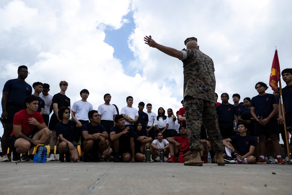 Inspiring Our Future: Oahu Poolees Visit MCBH