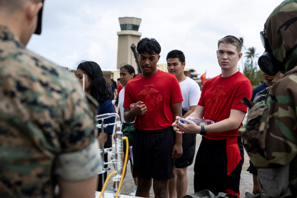 Inspiring Our Future: Oahu Poolees Visit MCBH