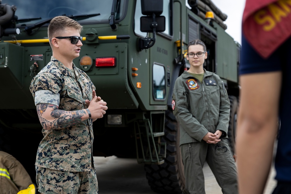 Inspiring Our Future: Oahu Poolees Visit MCBH