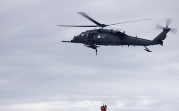 AKANG 176th Wing Rescue Triad conducts water rescue training in Alaska