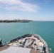 USS Emory S. Land ports at Darwin, Australia