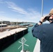 USS Emory S. Land ports at Darwin, Australia