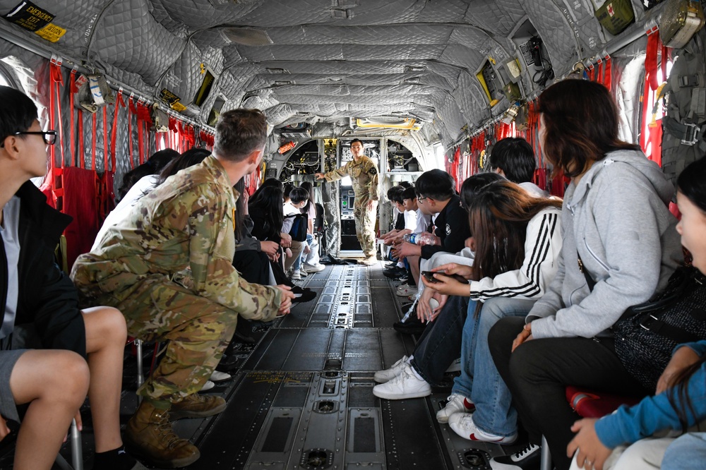 Songhwa Elementary School Visit to 607th Combat Weather Squadron - May, 22 2024