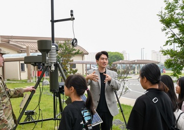 Songhwa Elementary School Visit to 607th Combat Weather Squadron - May, 22 2024