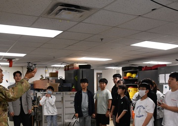 Songhwa Elementary School Visit to 607th Combat Weather Squadron - May, 22 2024