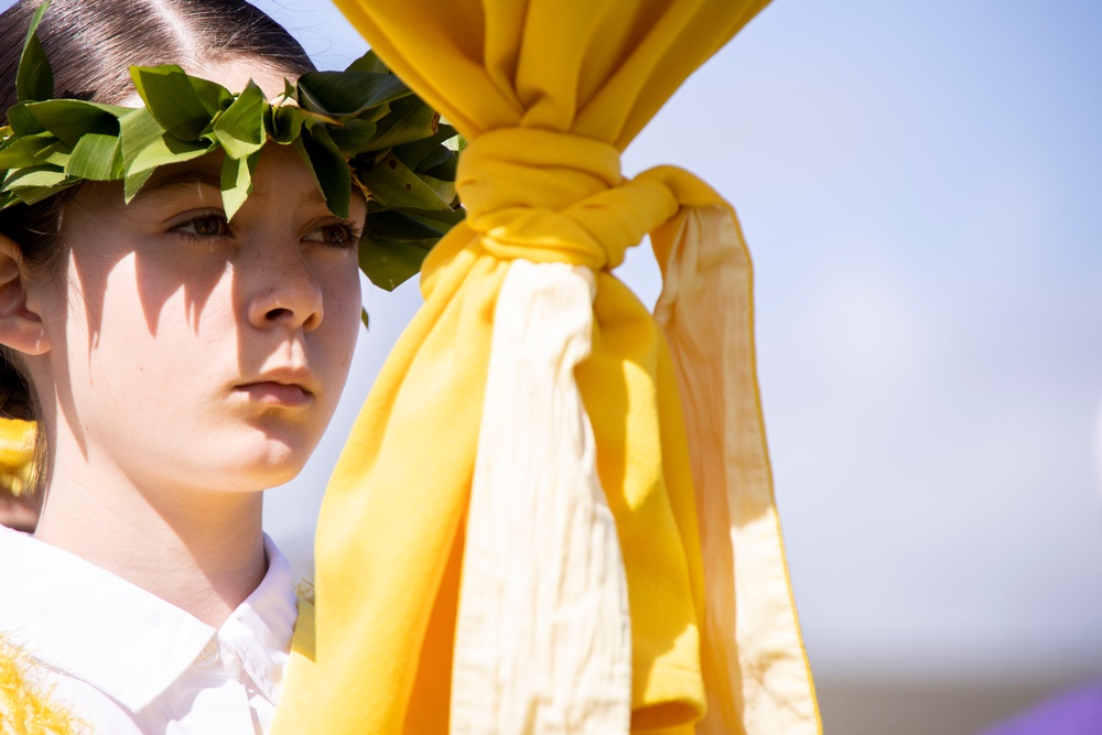 2024 May Day: Mokapu Elementary School Celebrate through Song and Dance at MCBH