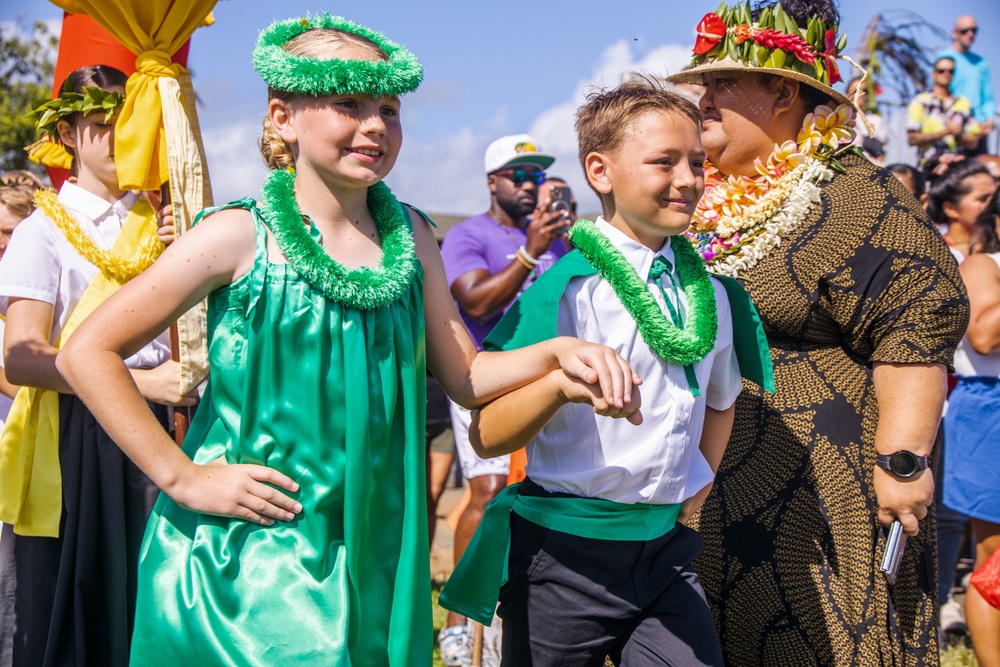 2024 May Day: Mokapu Elementary School Celebrate through Song and Dance at MCBH