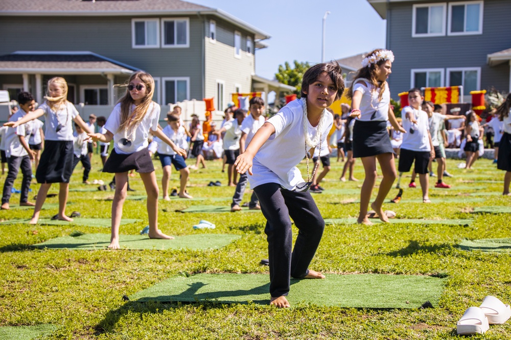 2024 May Day: Mokapu Elementary School Celebrate through Song and Dance at MCBH