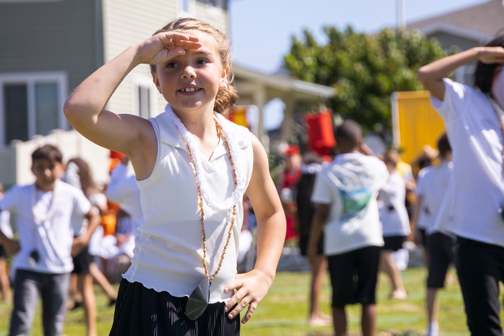 2024 May Day: Mokapu Elementary School Celebrate through Song and Dance at MCBH