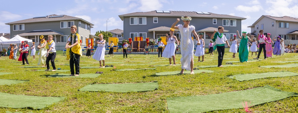 2024 May Day: Mokapu Elementary School Celebrate through Song and Dance at MCBH