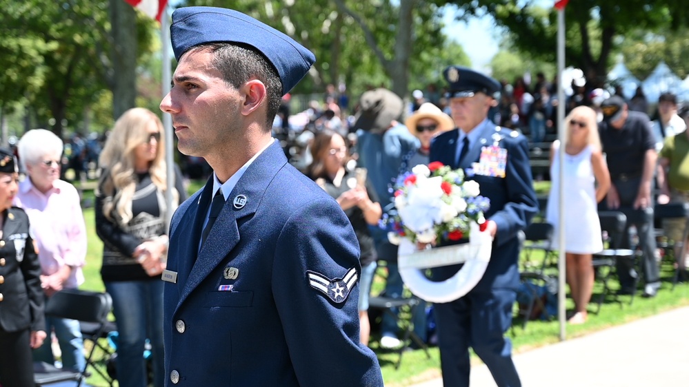 A commemoration to honor the sacrifices of those who served