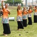 The South Pacific Warriors performs at Directorate of Public Works organization day