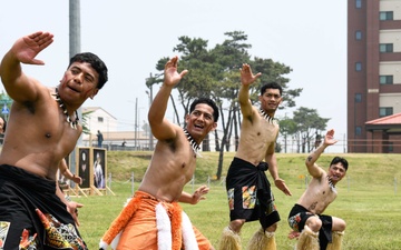 South Pacific Warriors of Korea inspire DPW employees through Cultural Dances