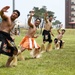 The South Pacific Warriors performs at Directorate of Public Works organization day