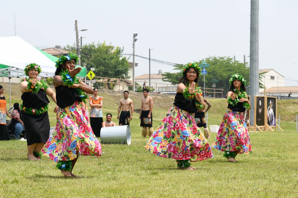 The South Pacific Warriors performs at Directorate of Public Works organization day